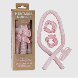 Heartless Satin Curler - Pink